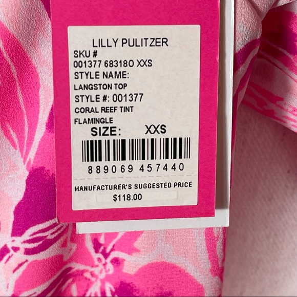Lilly Pulitzer Langston Top - Picture 10 of 11
